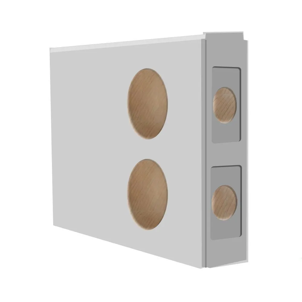 36 in. x 80 in. 12 Lite Primed Steel Prehung Left-Hand Outswing Front Door