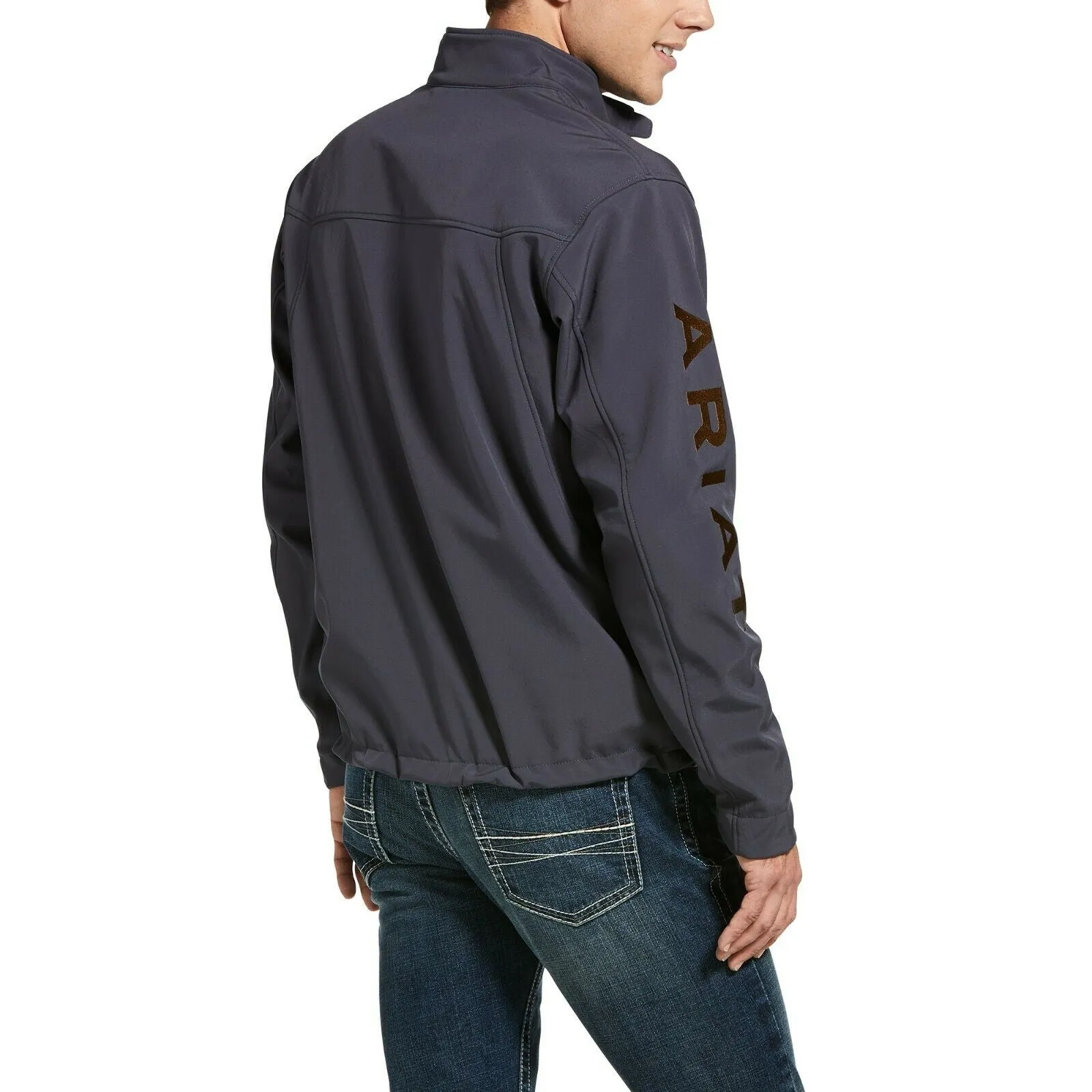 Ariat® Men's New Team Periscope Grey Softshell Jacket 10032688