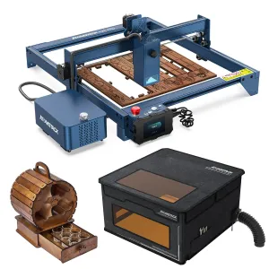 ATOMSTACK A20 X20 S20 Pro Laser Engraving Machine With FB2 Protection Box and Air Assist 20W Output Power 130W DIY Laser Cutter