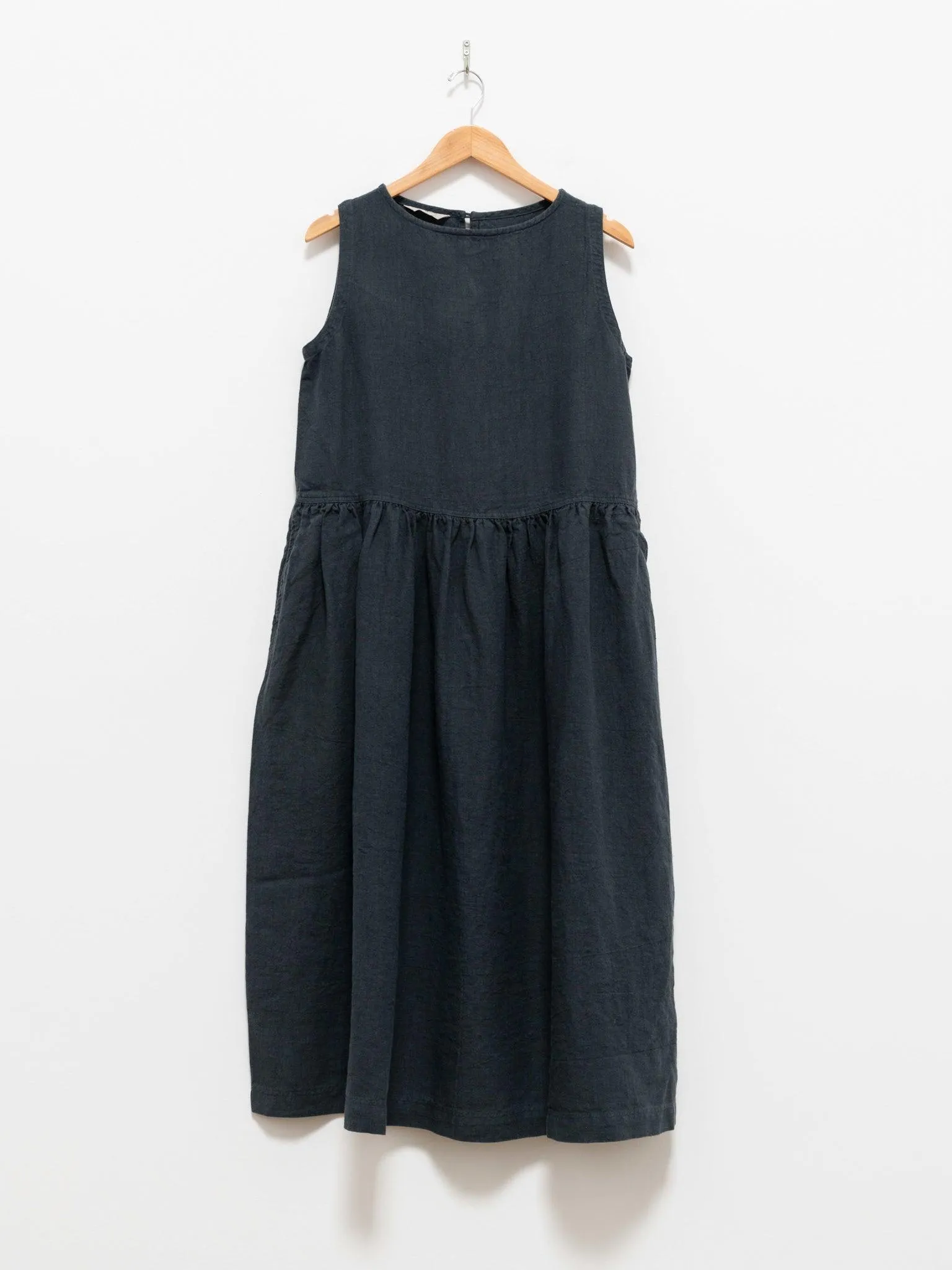 Azumadaki Sleeveless Dress - Charcoal