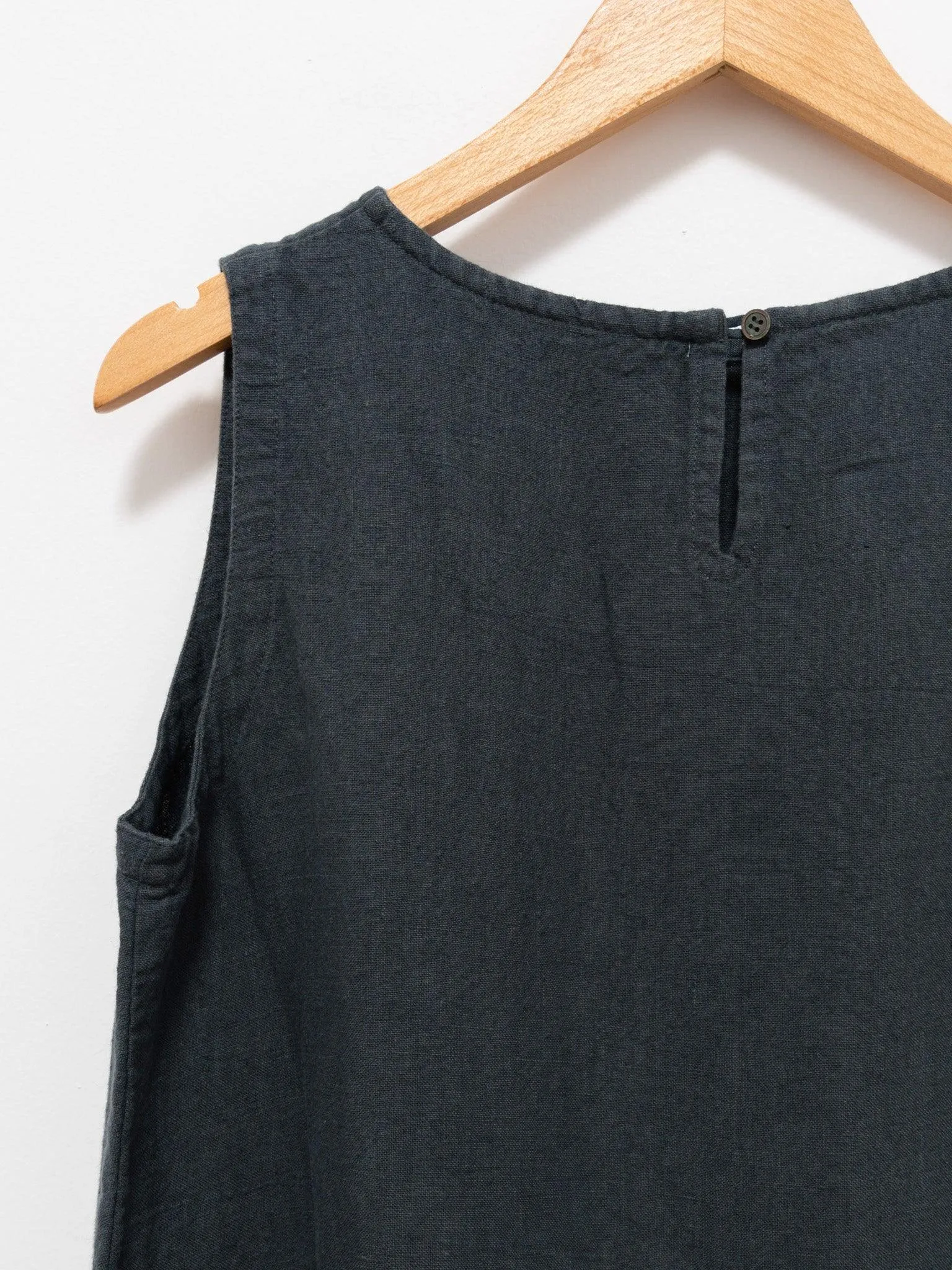 Azumadaki Sleeveless Dress - Charcoal