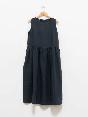 Azumadaki Sleeveless Dress - Charcoal