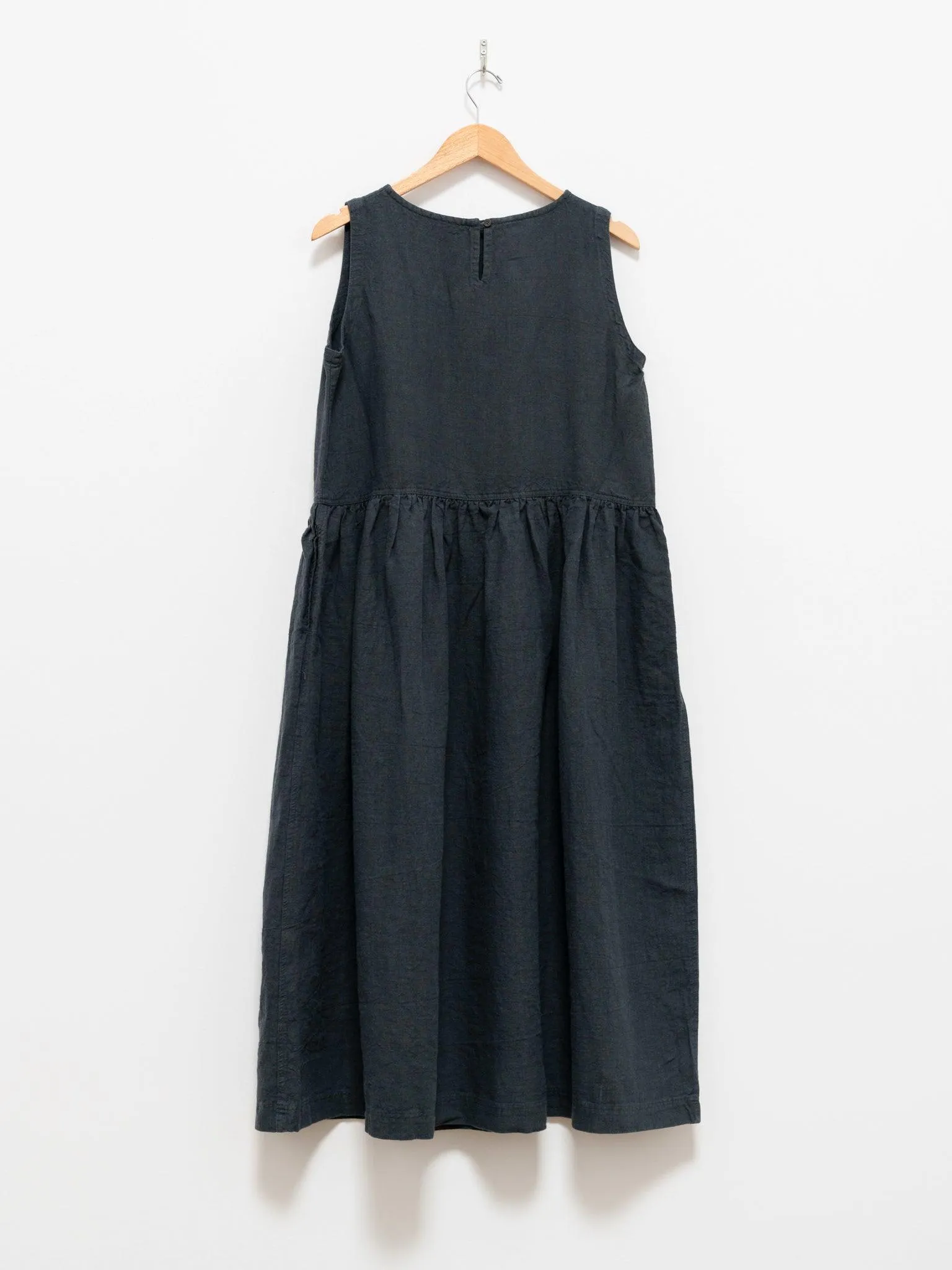 Azumadaki Sleeveless Dress - Charcoal