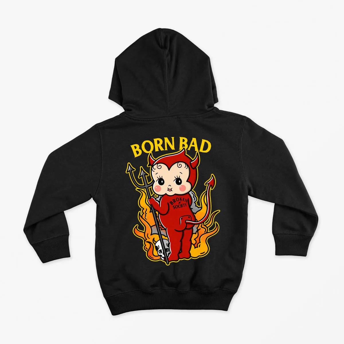 Born Bad Devil Kids Hoodie (Unisex)