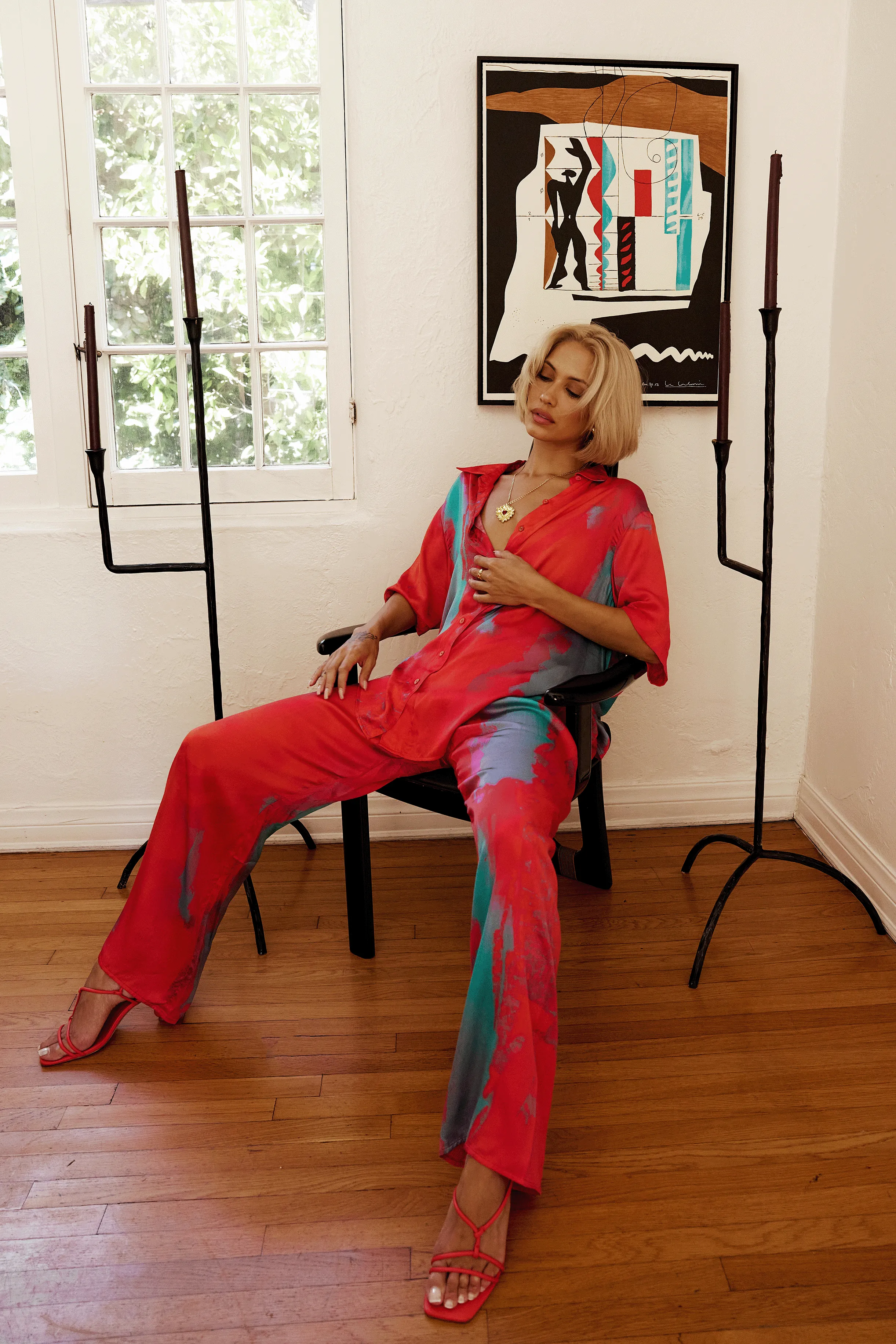 Elastic Waist Pant - Verona Ver