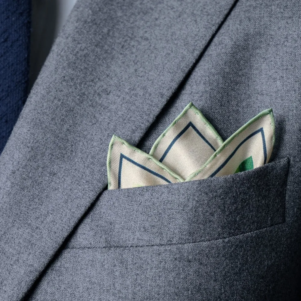 Green Wheat Fields by van Gogh Pocket Square
