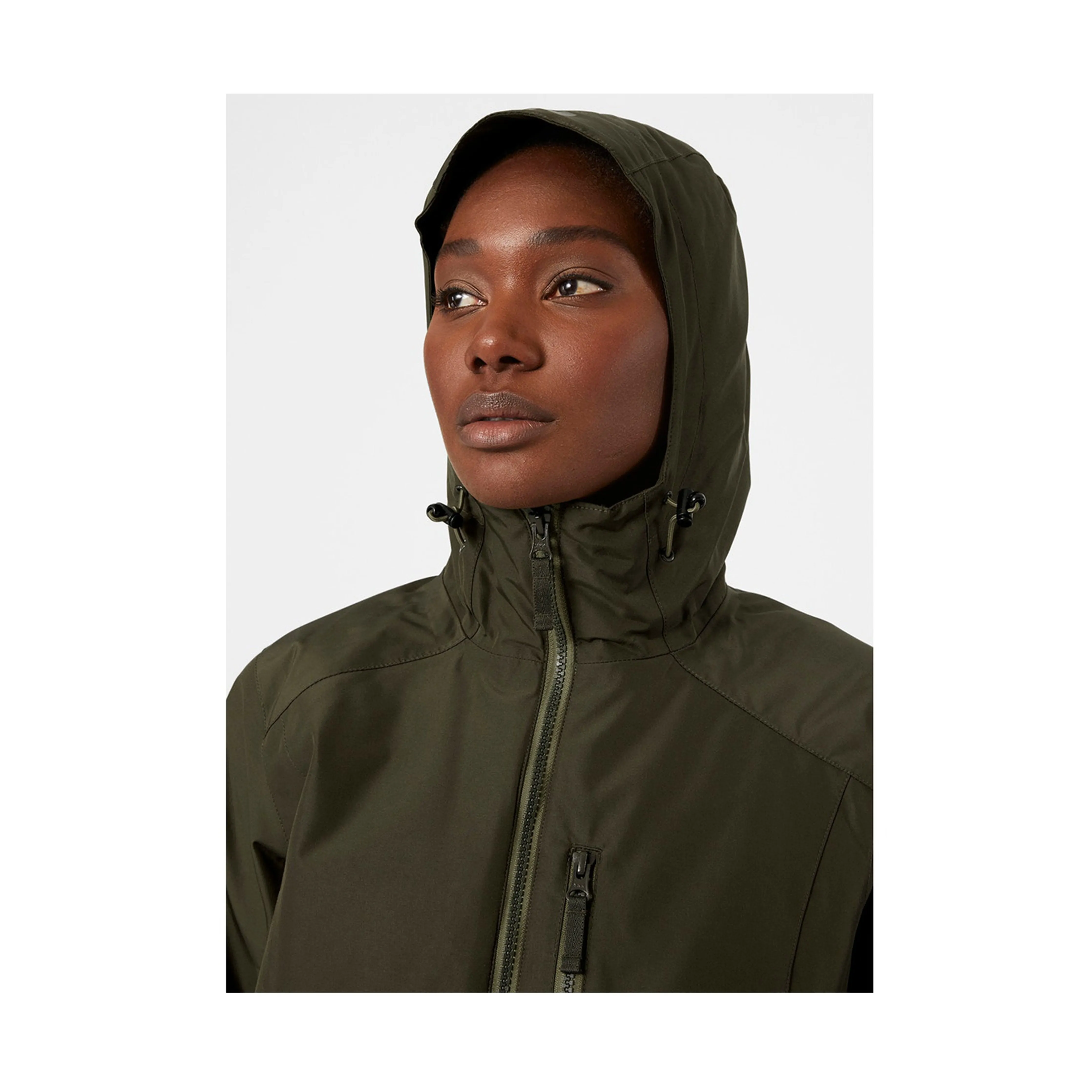 Helly Hansen RNLI Women's Long Belfast Winter Jacket, Utility Green