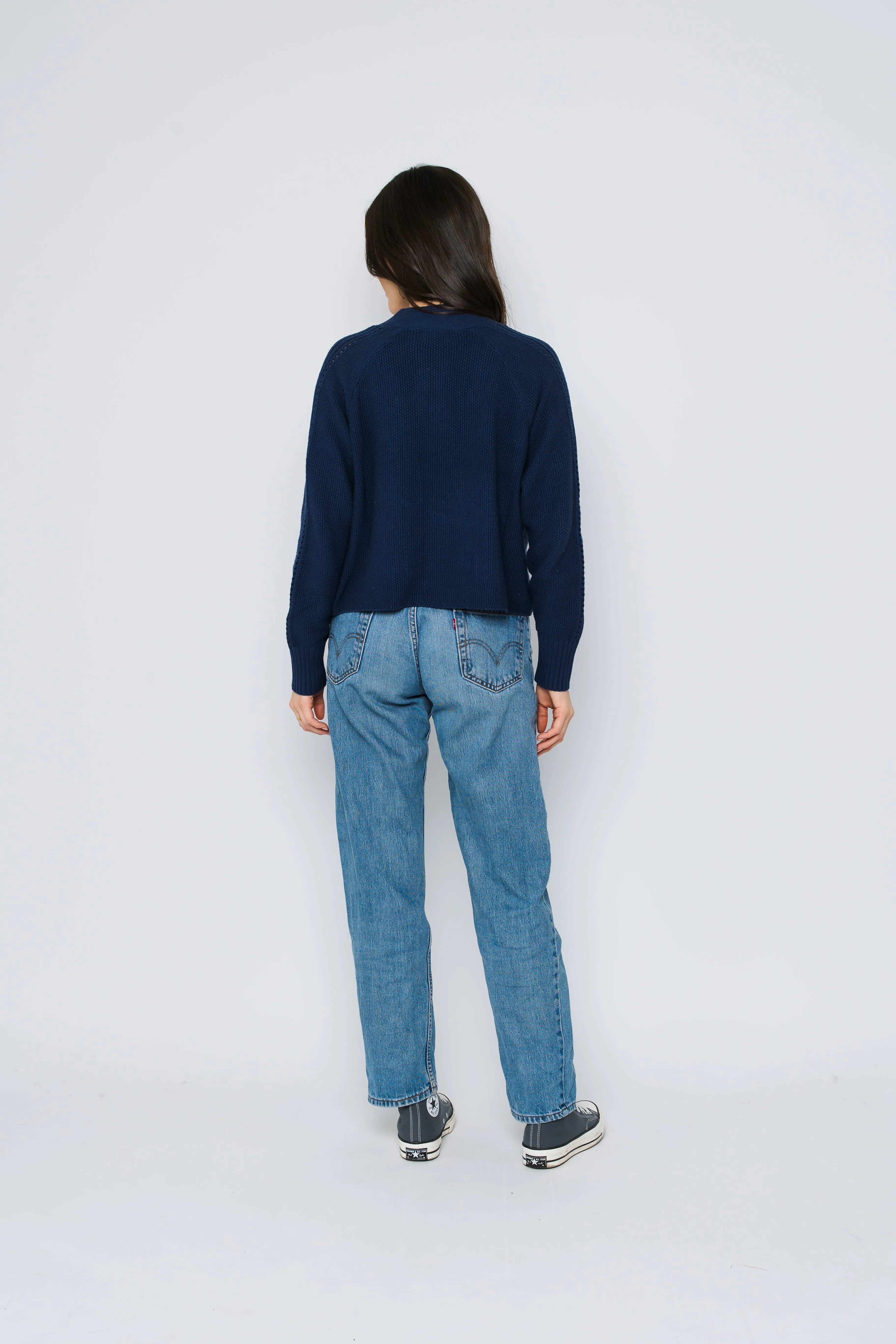 Jane-Open Cardigan