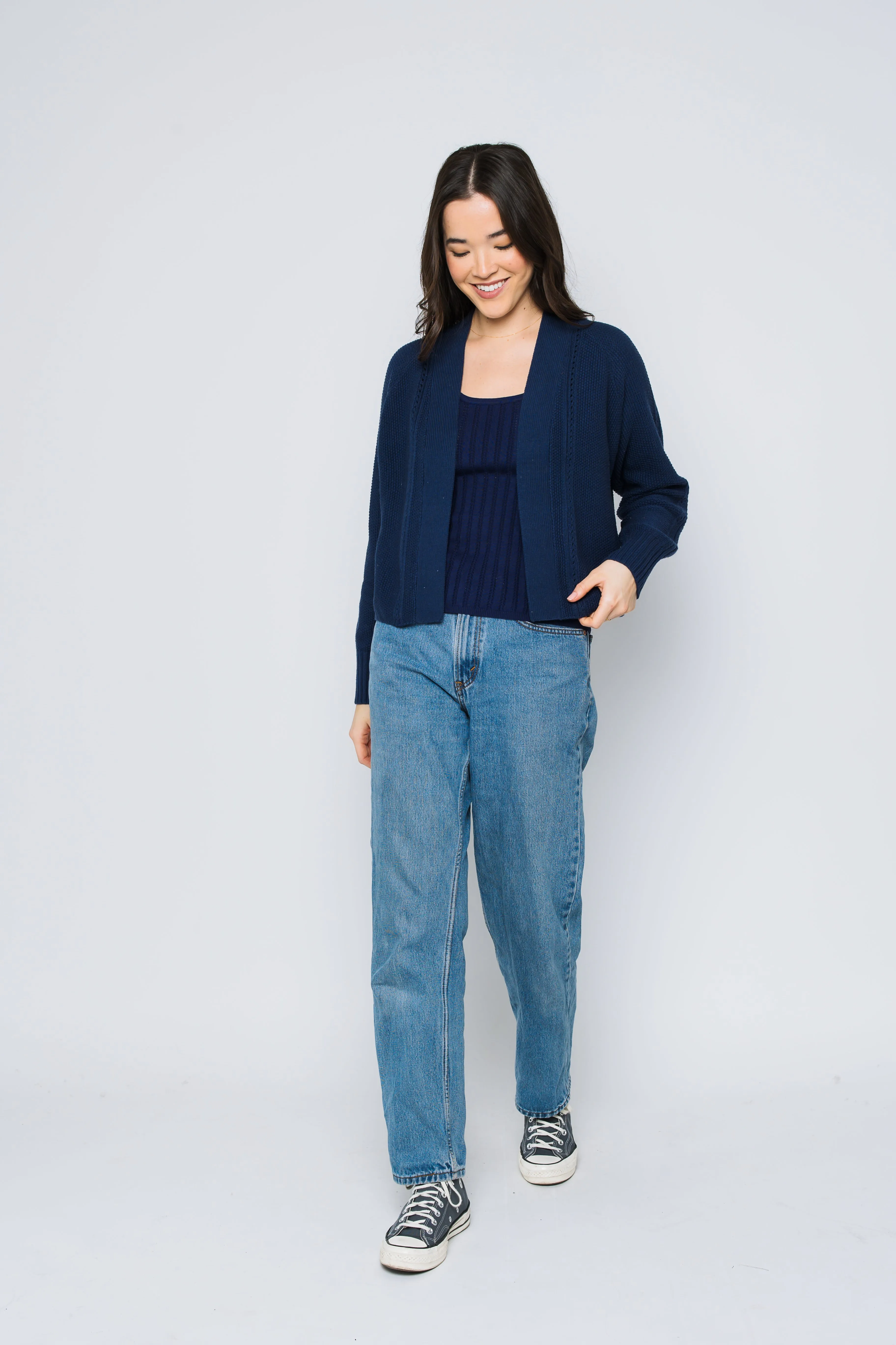 Jane-Open Cardigan