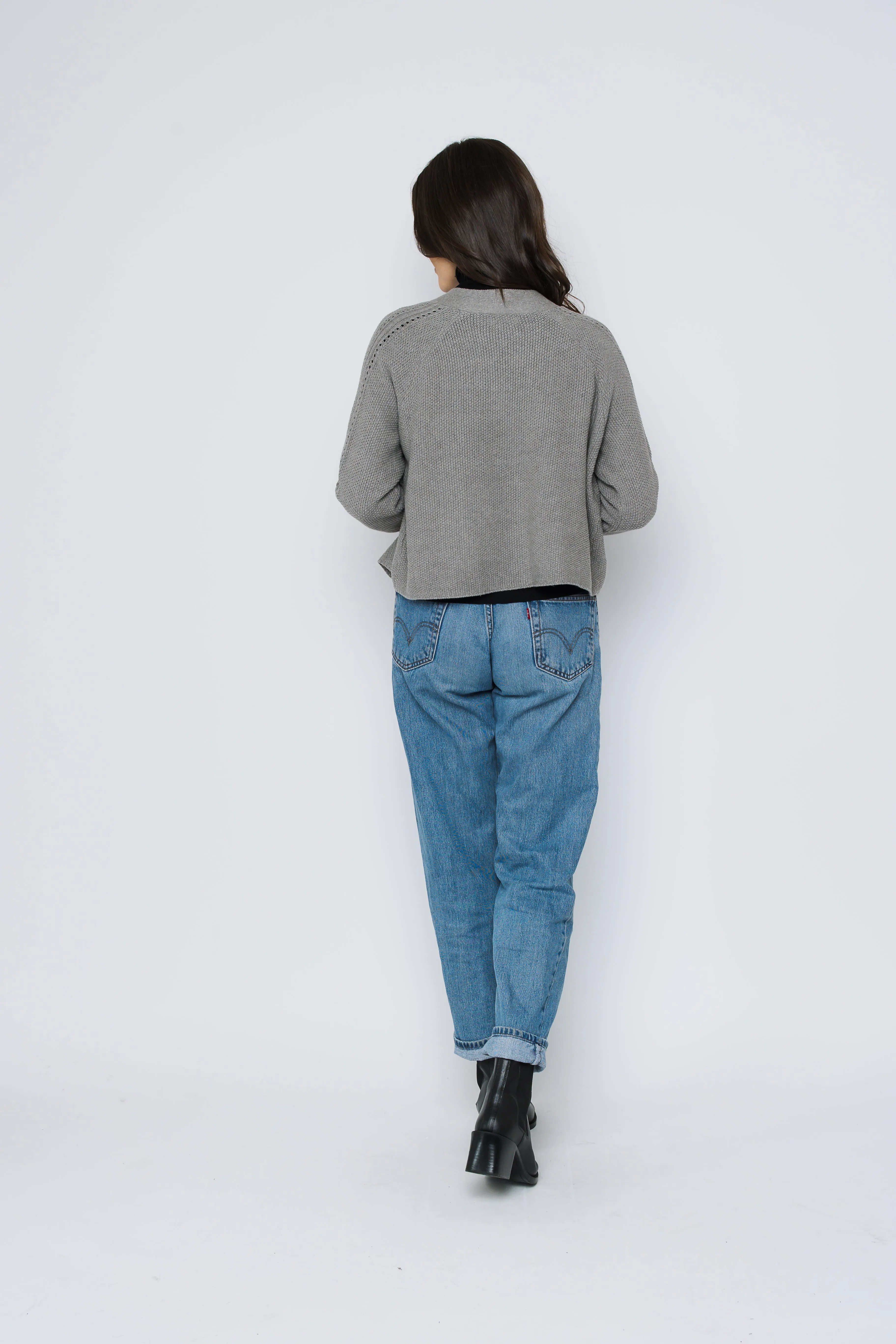 Jane-Open Cardigan