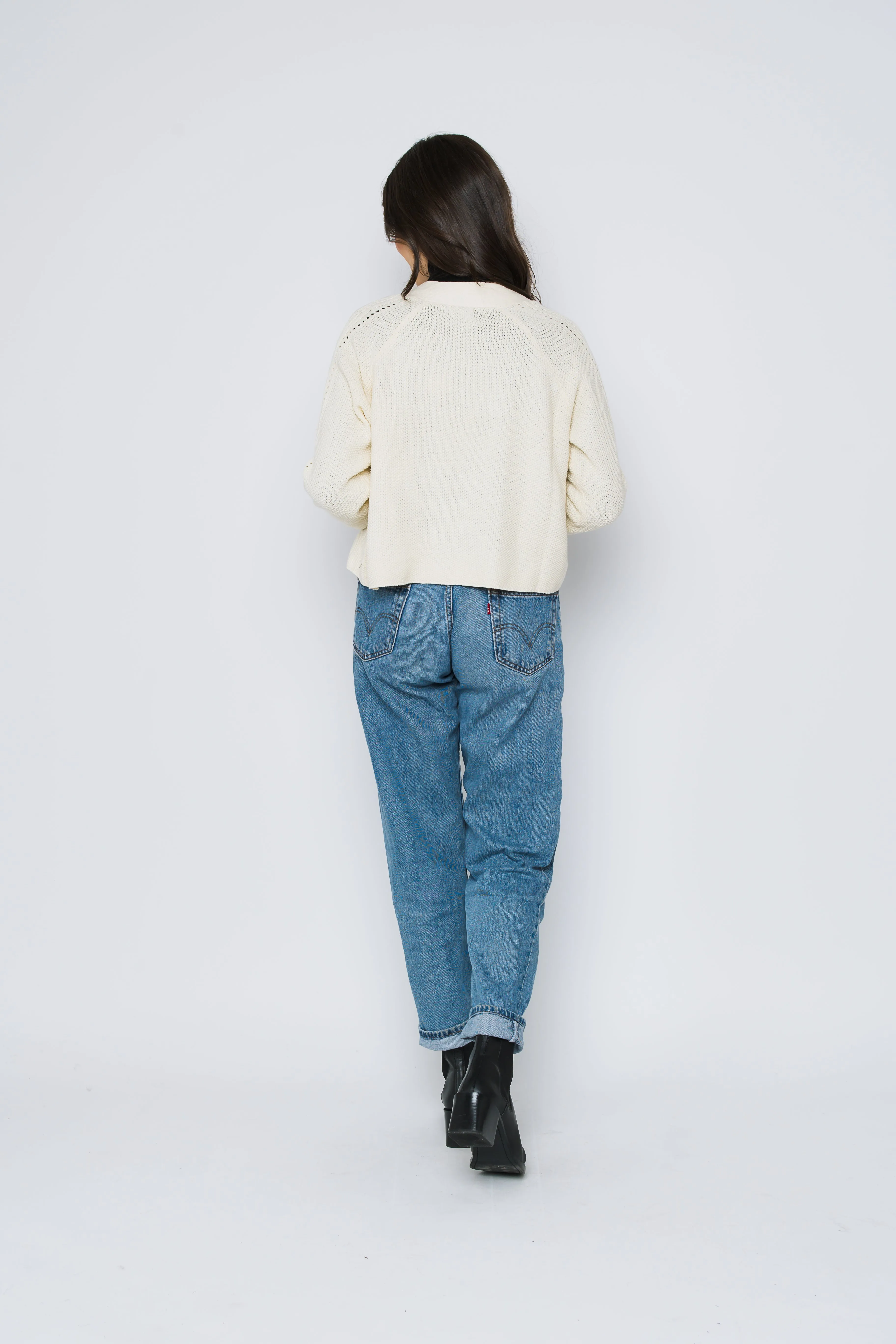 Jane-Open Cardigan