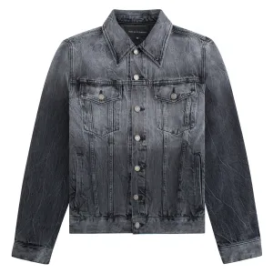 Johnny Black Rigid Denim Jacket