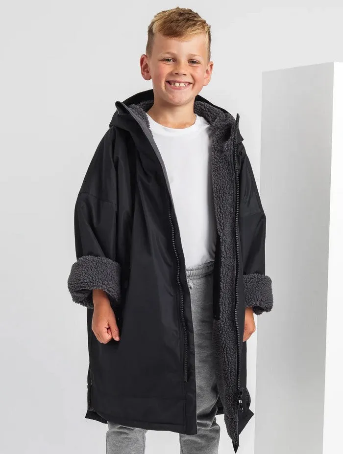 Kids' TriDri Insulated ¾ Length 280gsm All-Weather Robe Dry Robe {TR80B}
