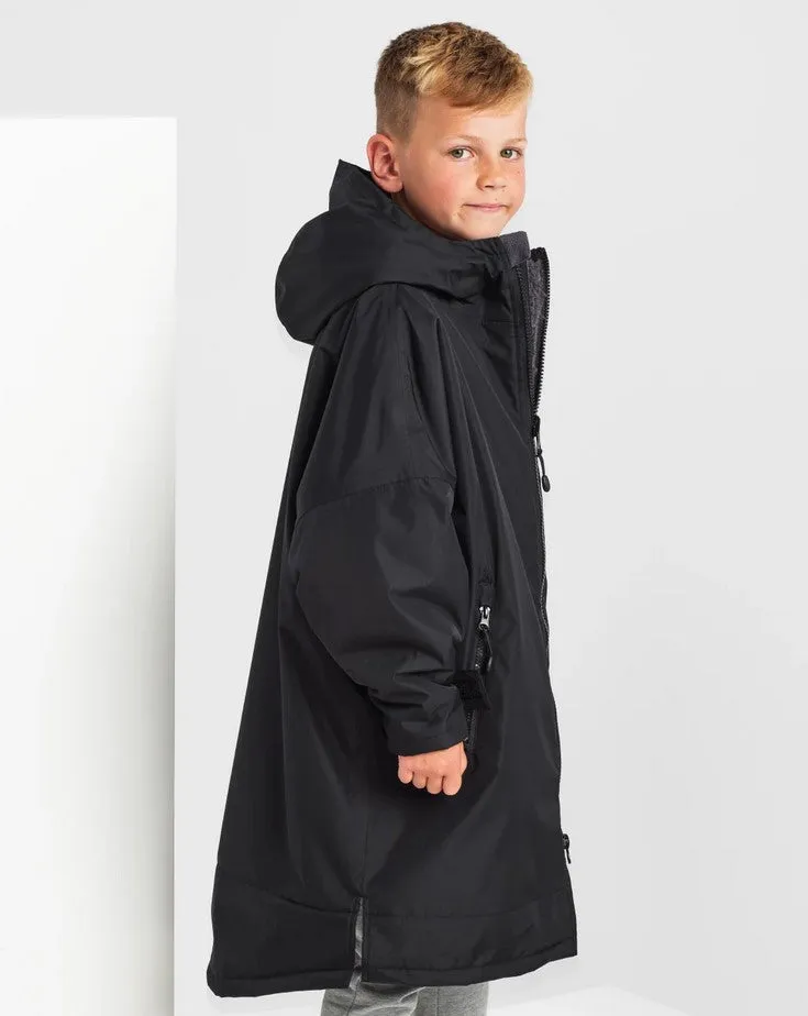 Kids' TriDri Insulated ¾ Length 280gsm All-Weather Robe Dry Robe {TR80B}