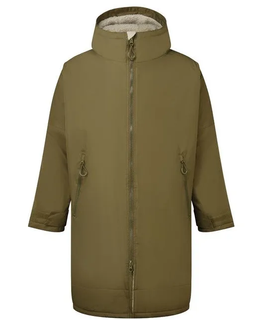 Kids' TriDri Insulated ¾ Length 280gsm All-Weather Robe Dry Robe {TR80B}