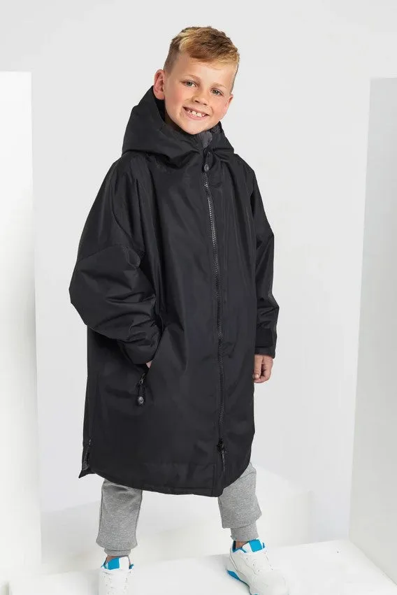 Kids' TriDri Insulated ¾ Length 280gsm All-Weather Robe Dry Robe {TR80B}