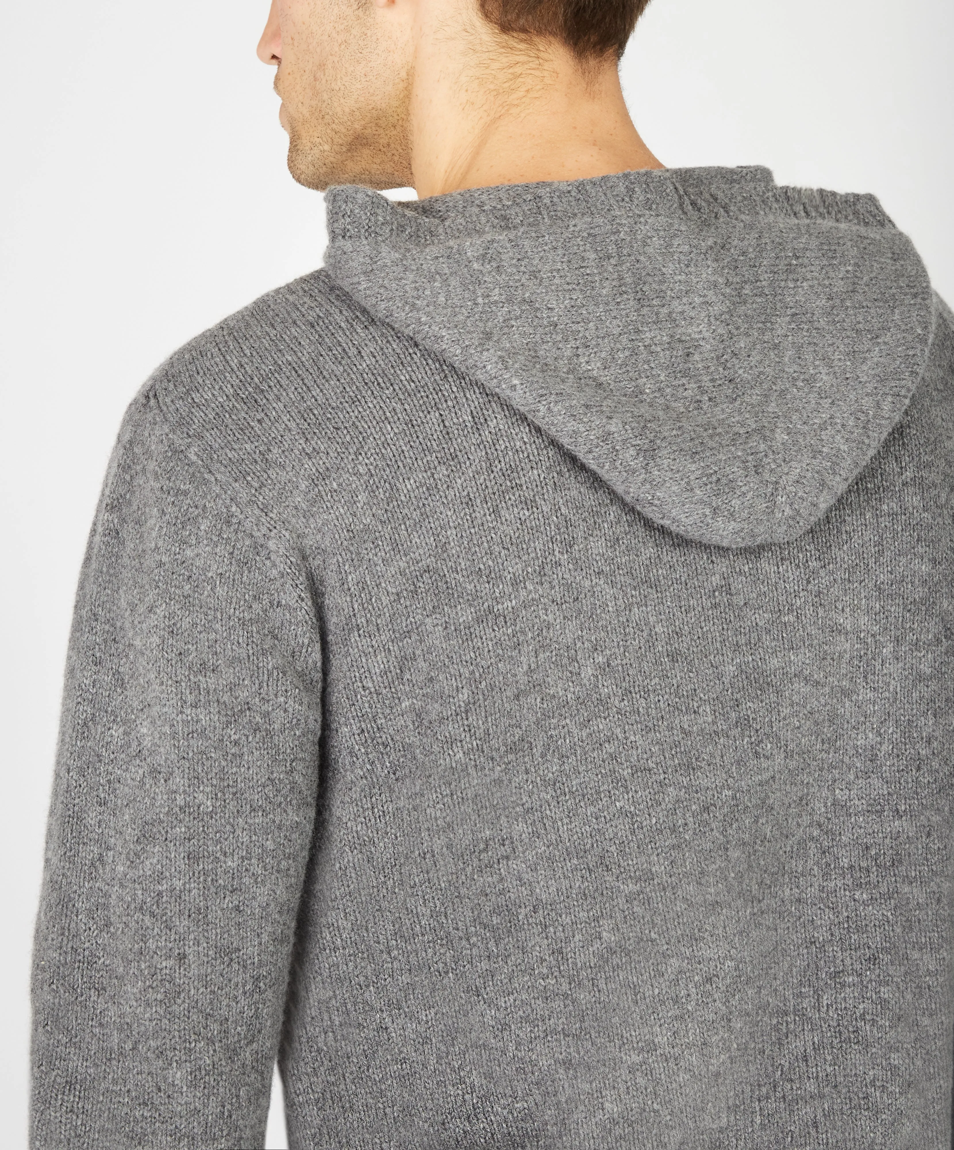 Luxe Jersey Hoodie Smoke