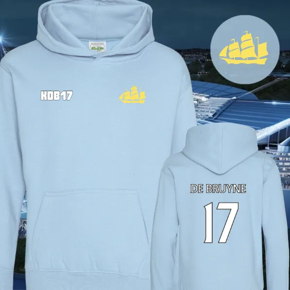 Man City Football Hero Hoodie - Junior