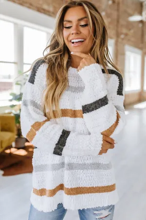Mckinley Striped Popcorn Sweater | S-XL | PRE ORDER