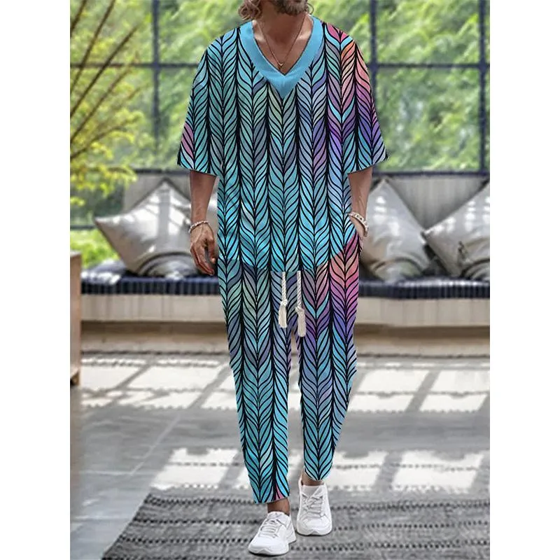 MEN'S CASUAL RESORT SUIT 31639822YM