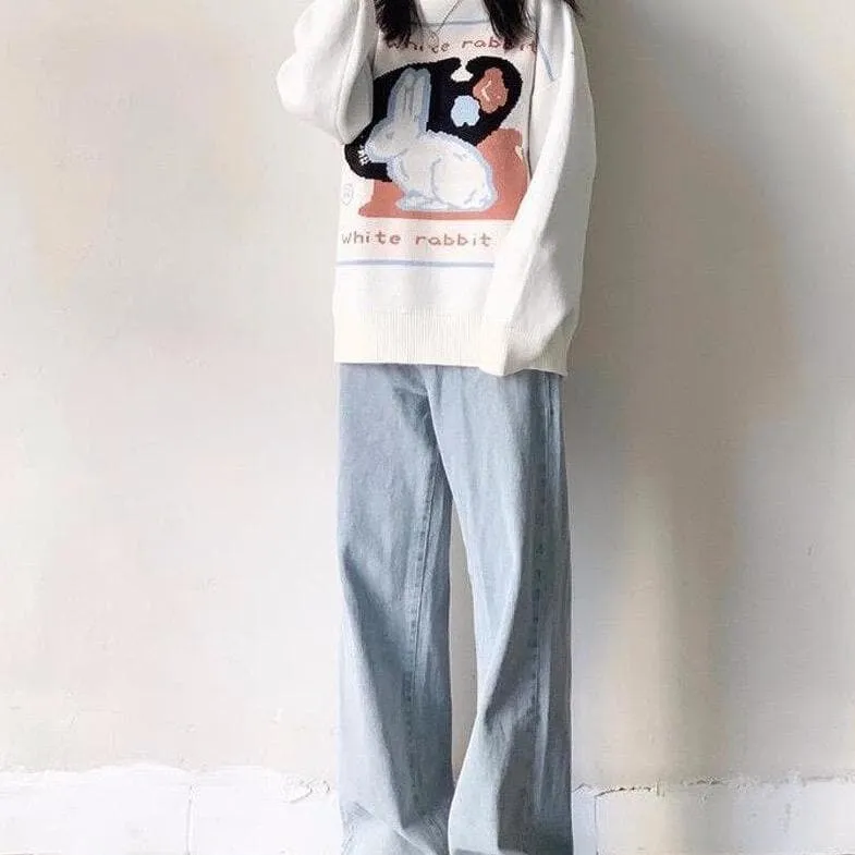 "White Rabbit" Knit Sweater