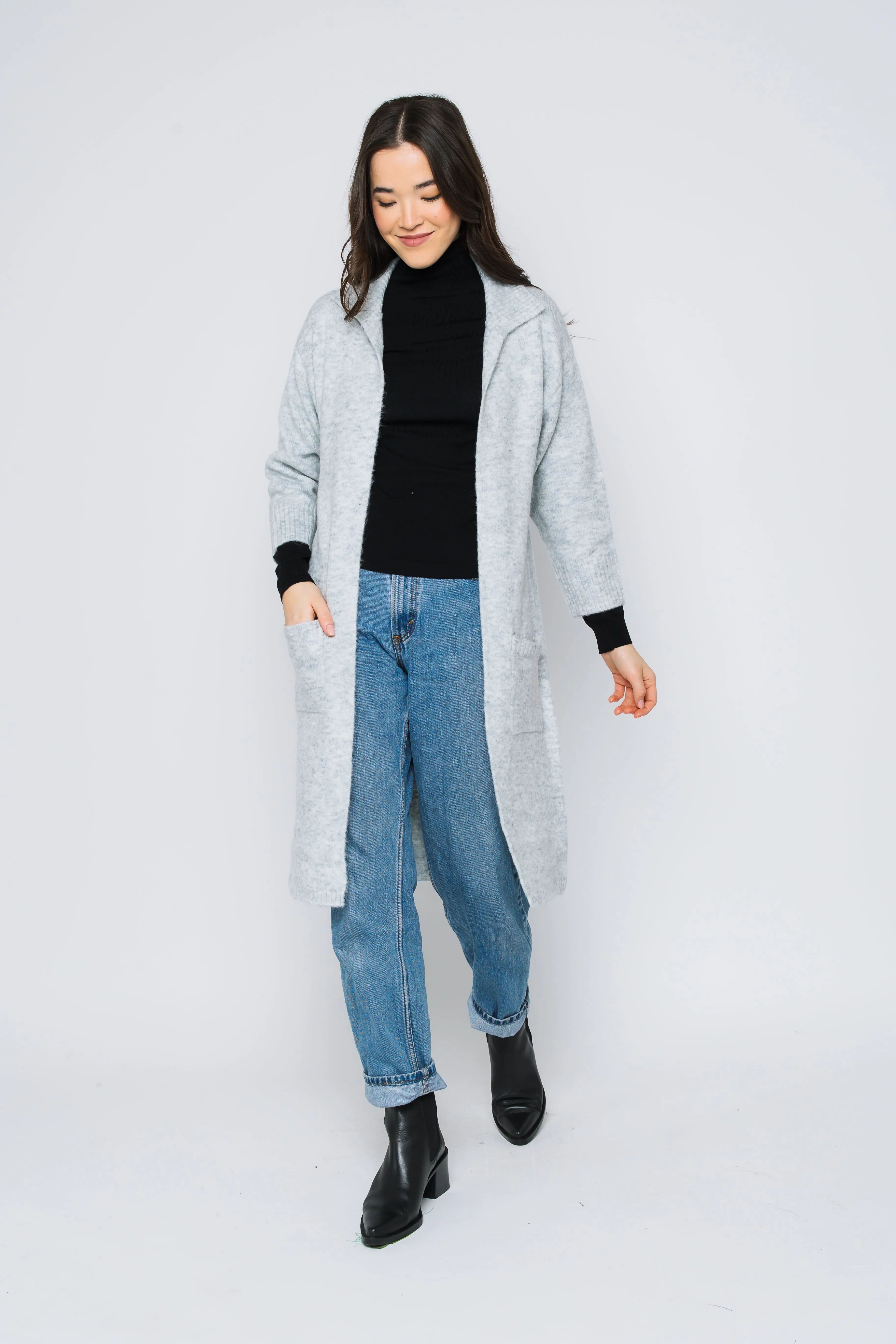 Vivian-Open Maxi Cardigan