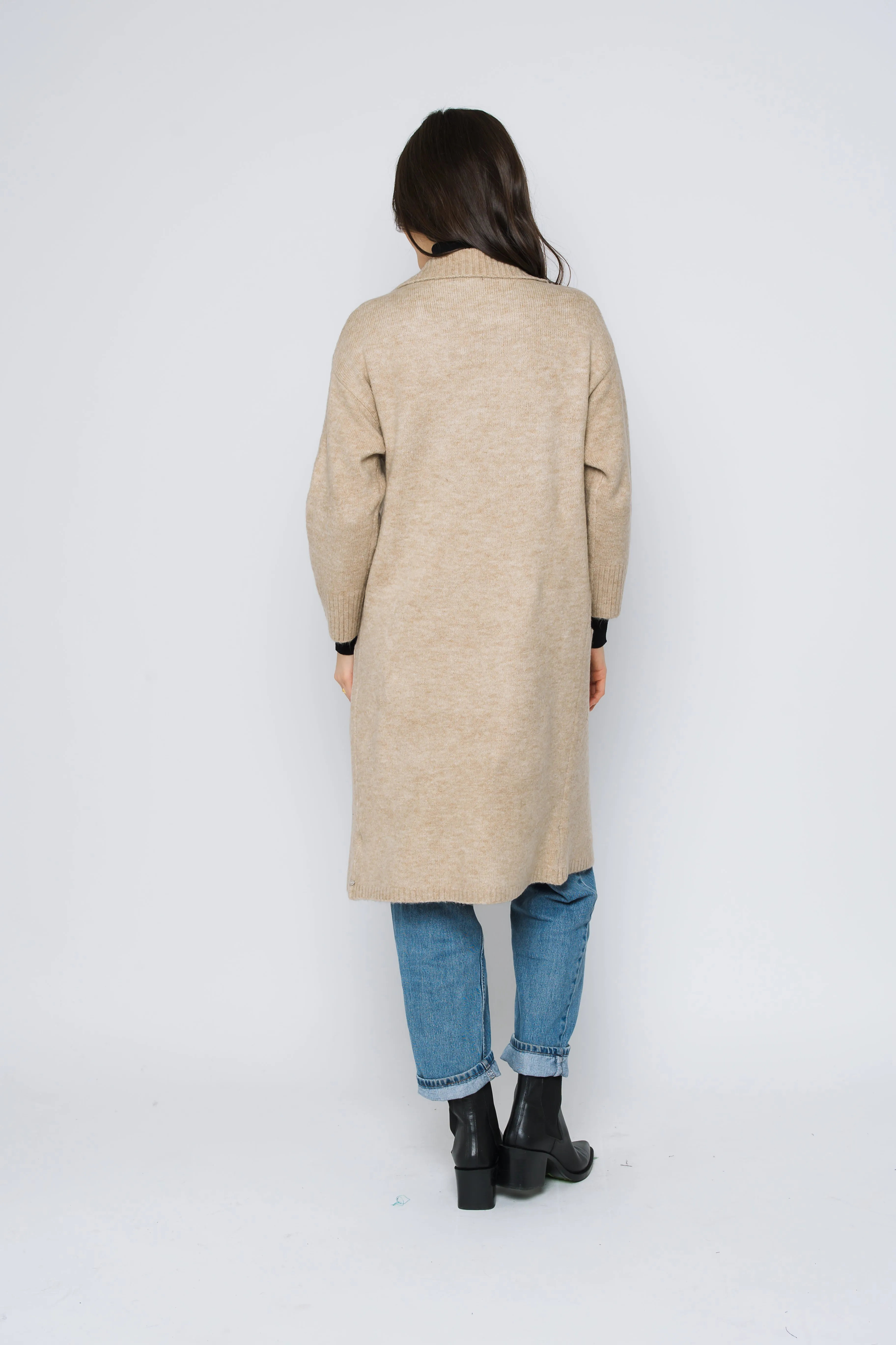 Vivian-Open Maxi Cardigan