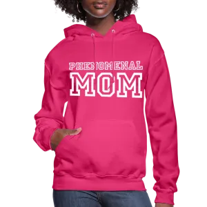 Womens Hoodie - Pullover Hooded Sweatshirt - Graphic/phenomenal Mom